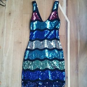 NWT Frederick's Of Hollywood Sequin Dress